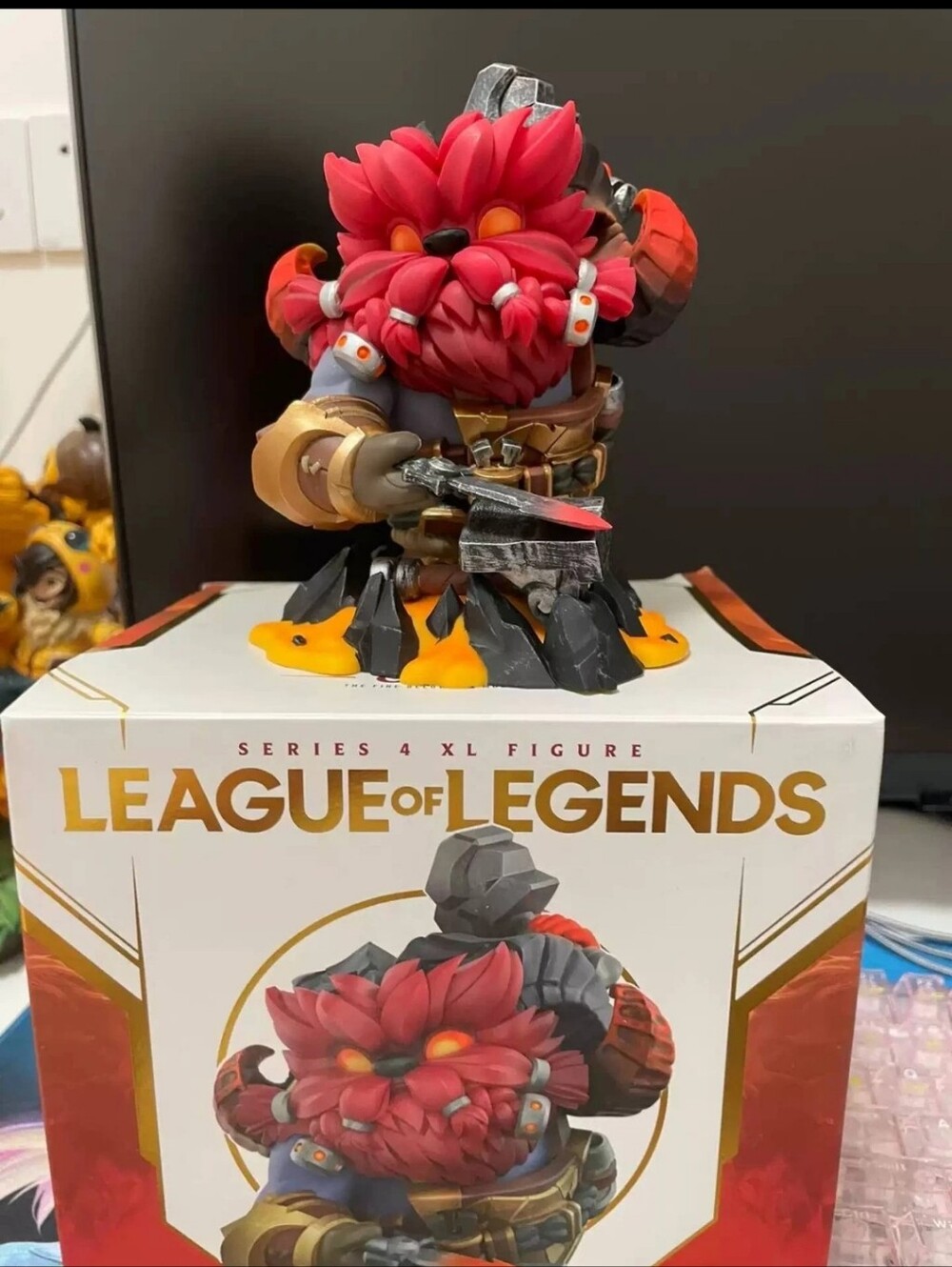Ornn The Fire Below The Mountain Statue League Of Legends